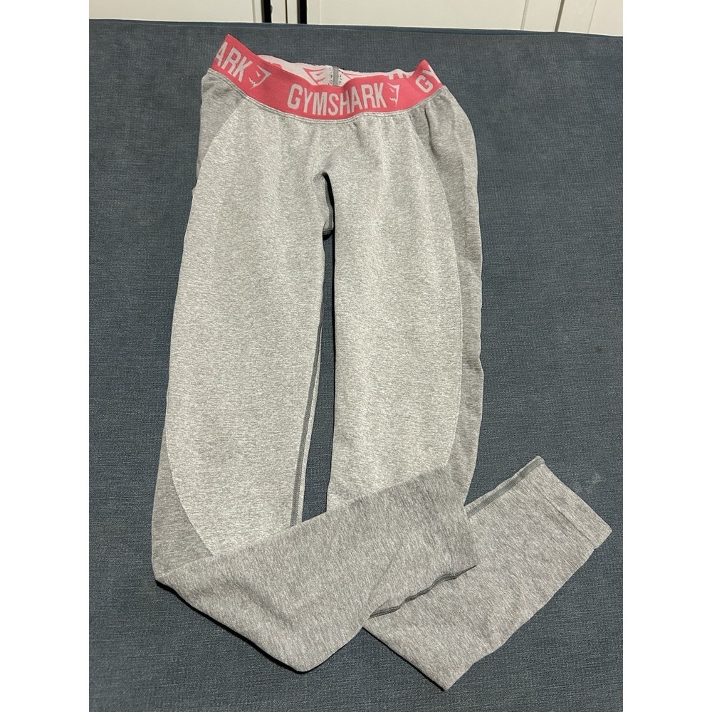 gymshark‎ dry leggings Grey And Pink Size Small